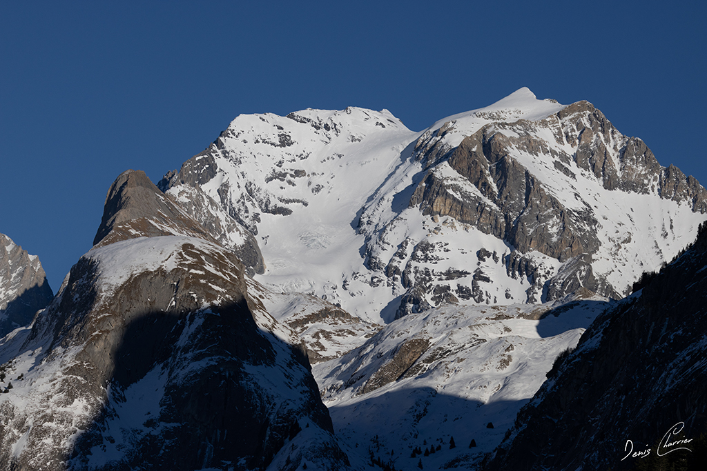 Massif de la Vanoise et la Grande Casse (3855m)
