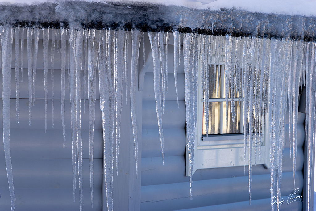 Paysage enneigé de Norvège
