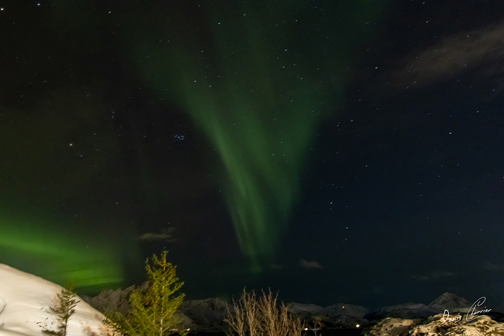 Aurore boréale Norvège