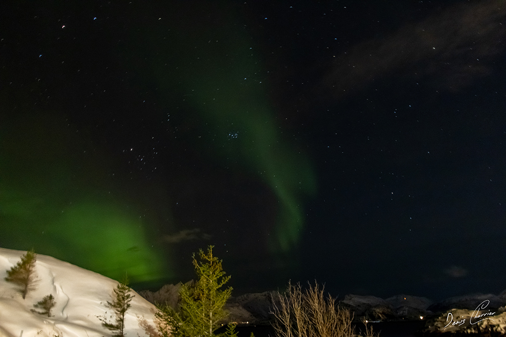 Aurore boréale Norvège
