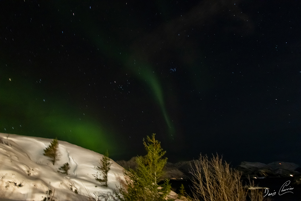 Aurore boréale Norvège