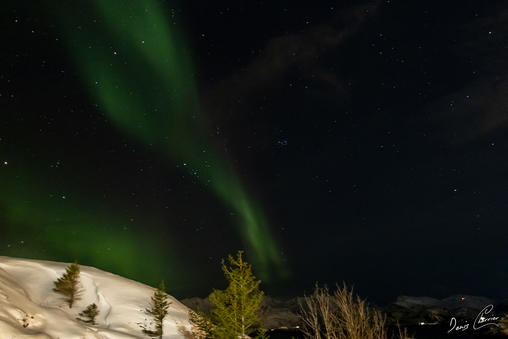 Aurore boréale Norvège