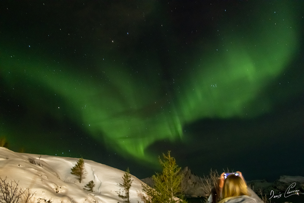 Aurore boréale Norvège